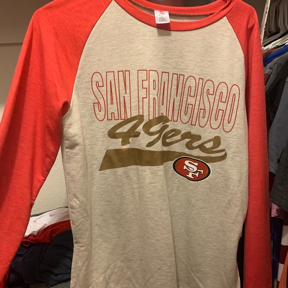 NFL Tops - San Francisco 49ers Raglan Shirt